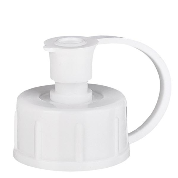 Tappo a iniezione bianco