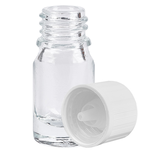 Flacone contagocce da 5 ml 1,2 mm w. STD KiSi ClearL. UT18/5