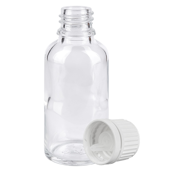 Flacone contagocce da 30 ml 0,7 mm bianco OV ClearLine UT18/30
