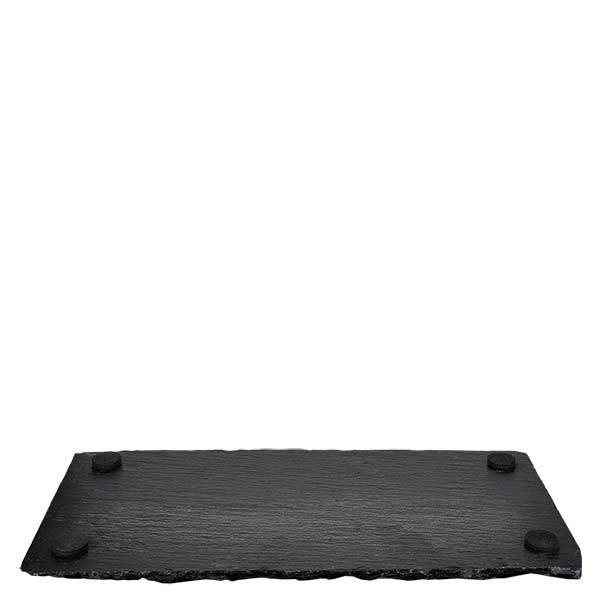 Piatto da portata in ardesia quadrato 200x100 mm