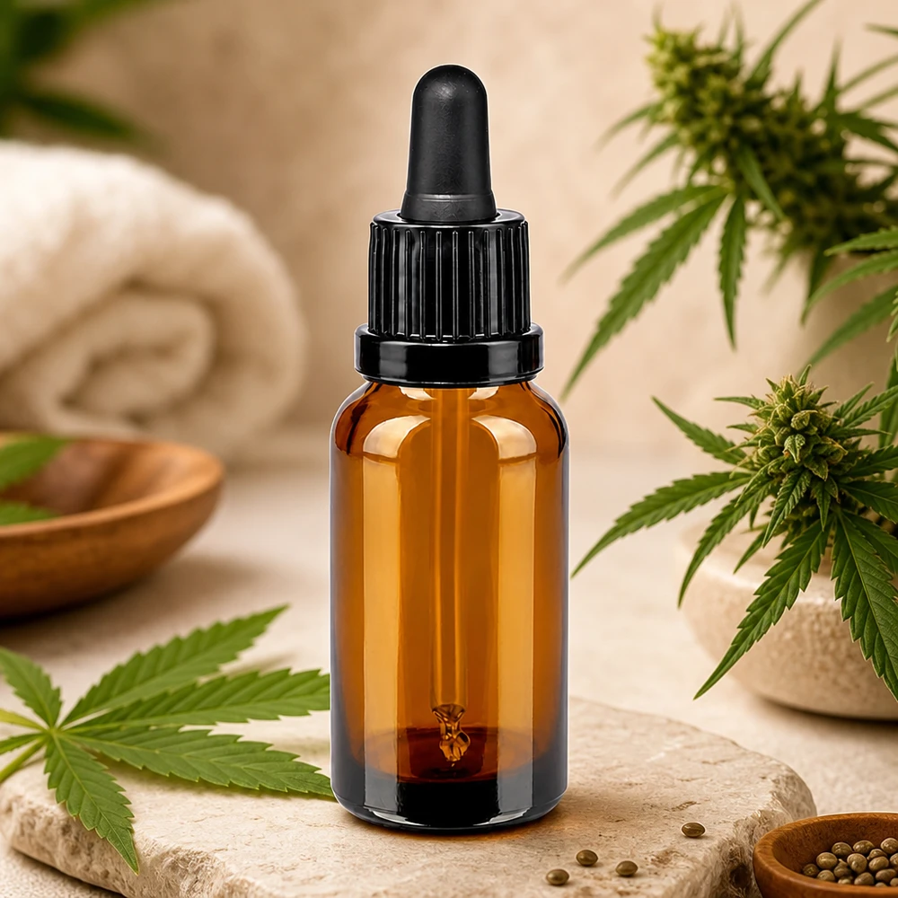 Bottiglia per pipette da 20 ml nera OV BrownLine UT18/20 Il flacone in vetro opaco da 20 ml con tappo a pipetta protegge gli ingredienti dai raggi UV.