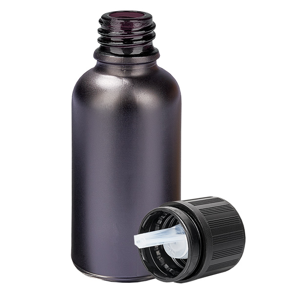 Flacone contagocce da 30 ml. 1 mm s. OV KiSi Bli BlackL. UT18/30