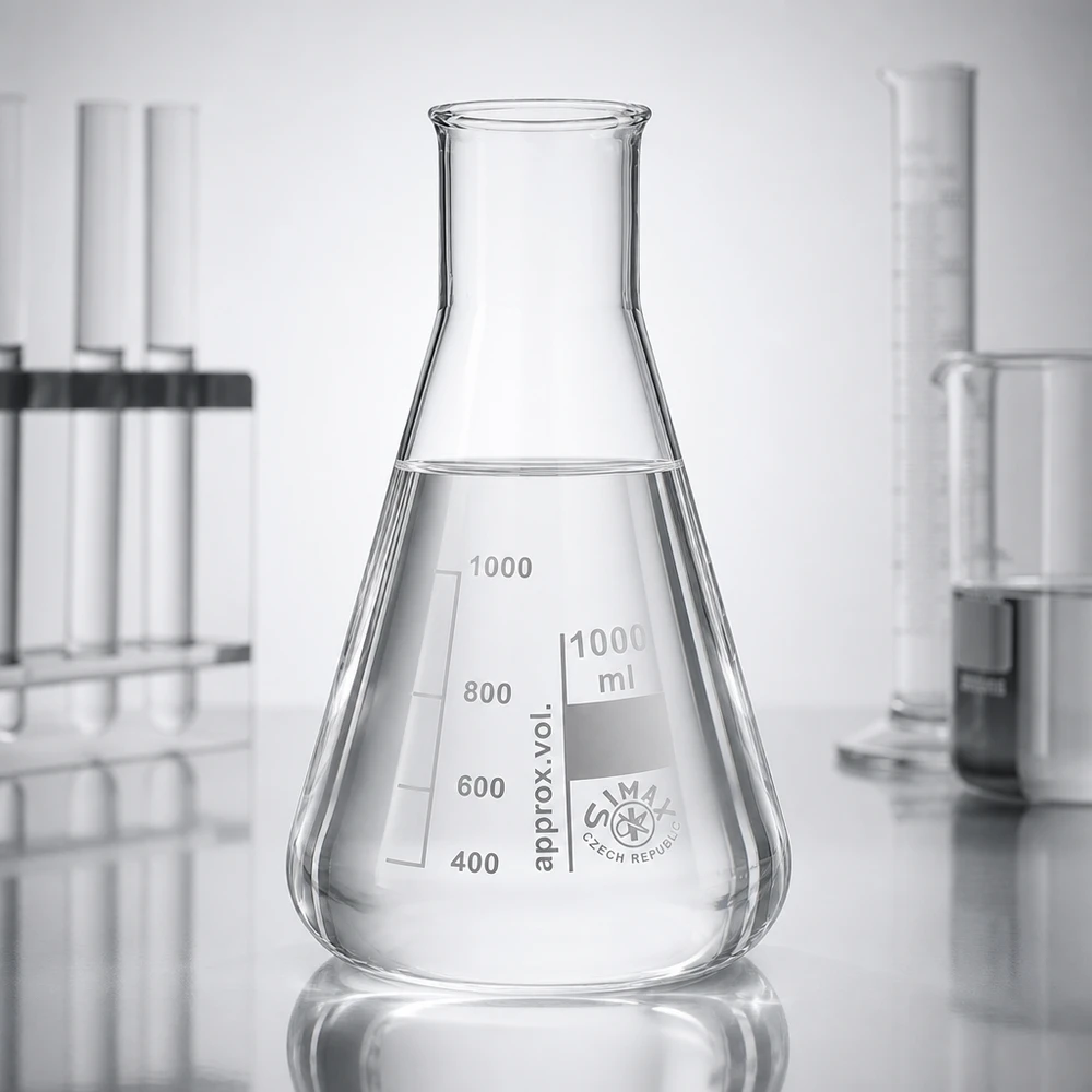 Beuta da 100 ml a collo largo Beuta compatta da 100 ml a collo largo ideale per piccoli volumi e micro esperimenti