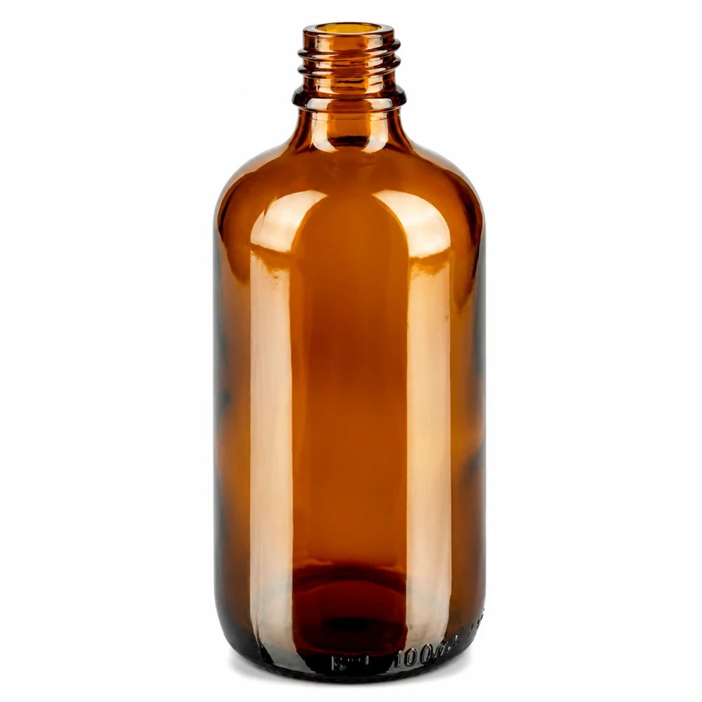 Bottiglia da 100 ml 11 mm SV verde STD BrownLine UT18/100 Bottiglia da 100 ml di alta qualità in vetro ambrato con protezione UV e filettatura precisa da 11 mm.