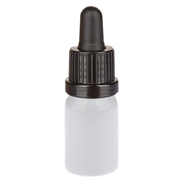 5ml Pipettenflasche schwarz Originalitätsverschluss WhiteLine UT18/5