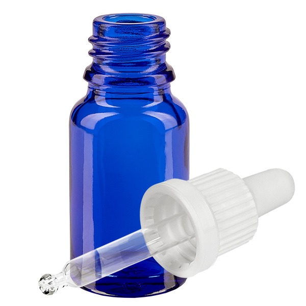 Flacone per pipette da 10 ml bianco OV BlueLine UT18/10