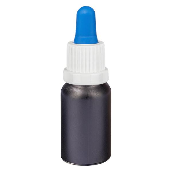 Bottiglia per pipette da 10ml bianco/blu OV BlackLine UT18/10