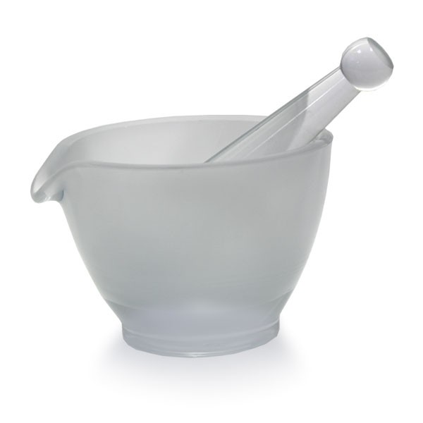 Mortaio e pestello Ø 120 mm, superficie ruvida