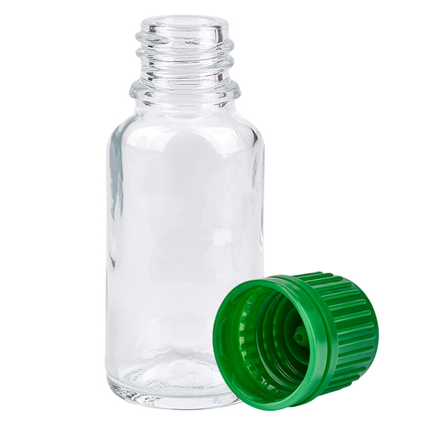 Bottiglia da 20ml 11mm SV verde OV ClearLine UT18/20
