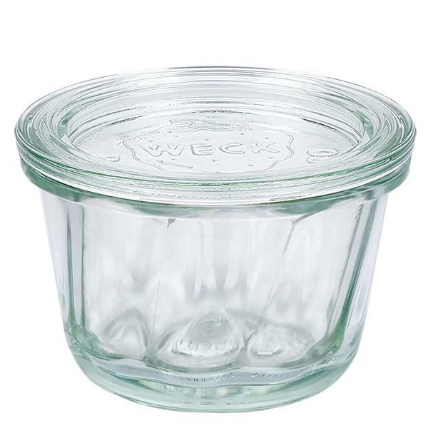 Vaso per bundt cake da 165 ml con coperchio in vetro WECK RR80