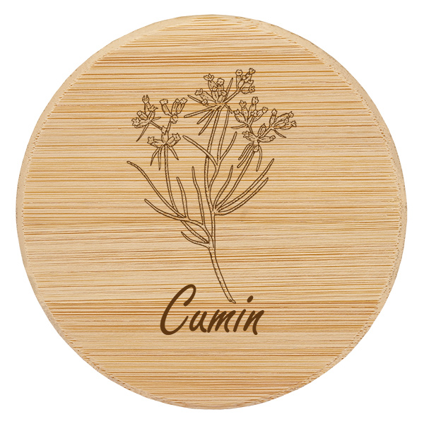 Coppia in legno "Cumino" per WECK RR60