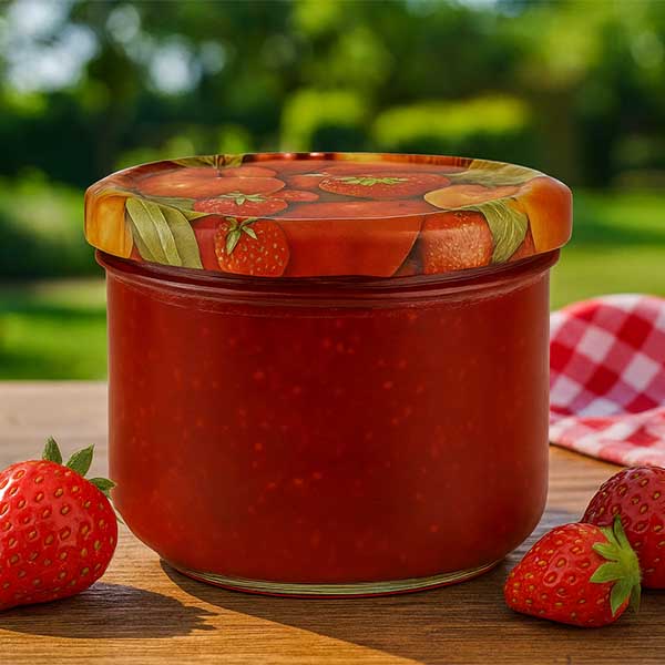 Bicchieri da 260 ml + coperchio BasicSeal per frutta UN..