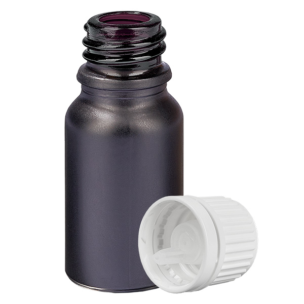 Flacone contagocce da 10 ml 0,7 mm bianco OV BlackLine UT18/10