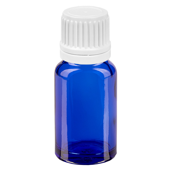 Flacone contagocce da 10 ml 0,7 mm bianco OV BlueLine UT18/10