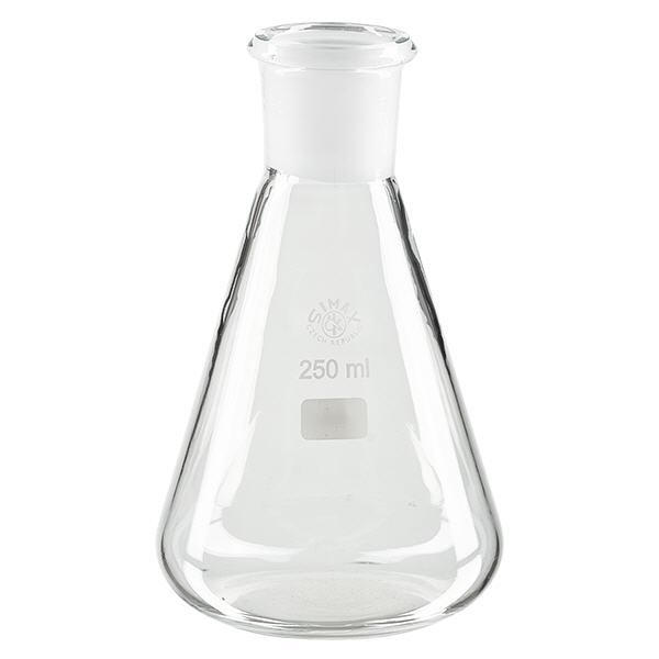 Beuta da 250 ml con giunto standard smerigliato (29/32) Beuta da 250 ml con giunto standard smerigliato (29/32)
