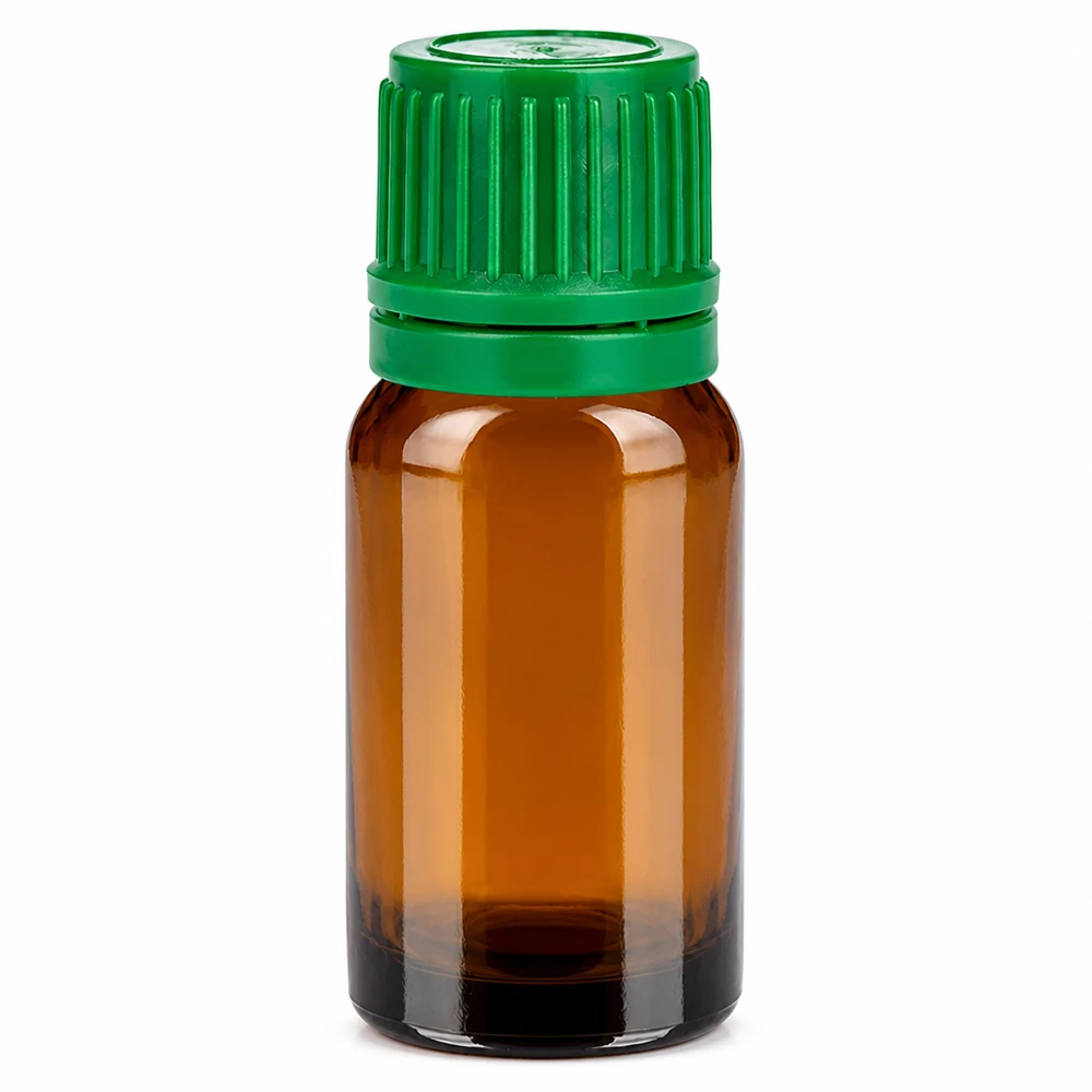 Bottiglia da 10ml 11mm SV verde OV BrownLine UT18/10 Flacone compatto da 10 ml in vetro marrone, ideale per i viaggi e le applicazioni mobili