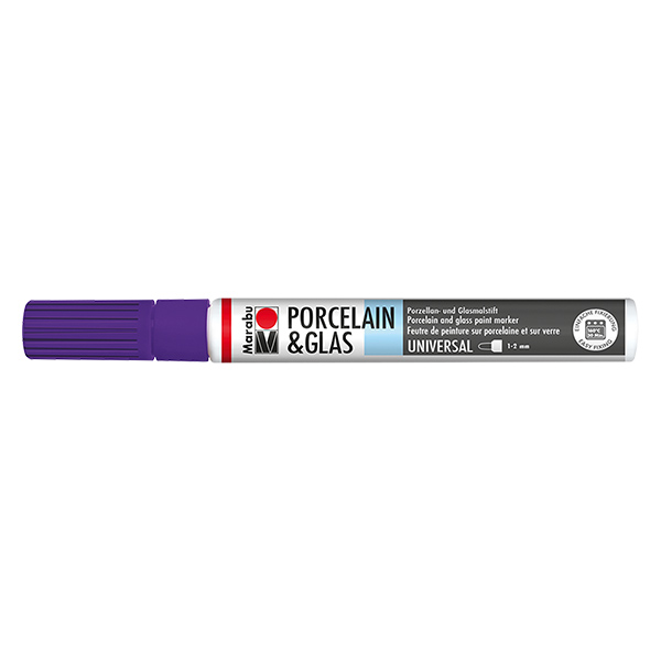 Penna da colorare viola 1-2 mm per vetro/porcellana (251)