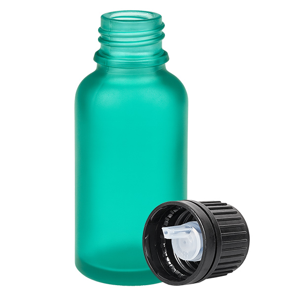 Flacone contagocce da 30 ml 1 mm nero OV GreenL. UT18/30