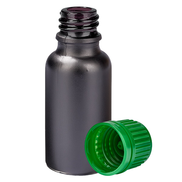 Bottiglia da 20ml 11mm SV verde OV BlackLine UT18/20