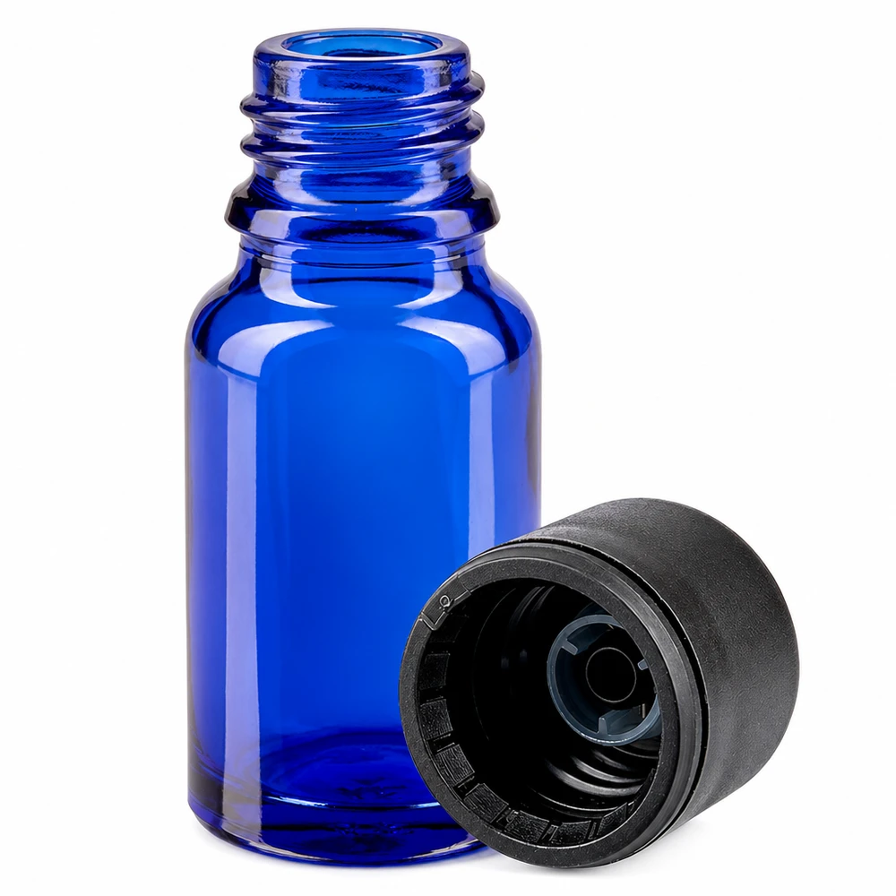 Bottiglia da 10ml 6mm SV nero STD BlueLine UT18/10 Bottiglia da 10ml 6mm SV nero STD BlueLine UT18/10