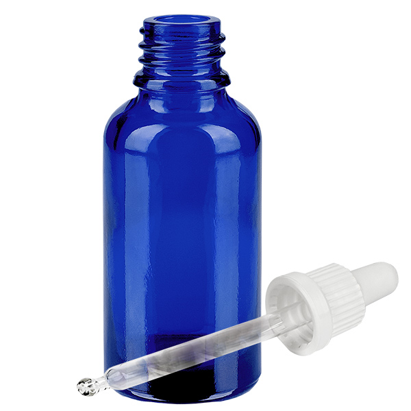 Flacone per pipette da 30 ml bianco OV BlueLine UT18/30