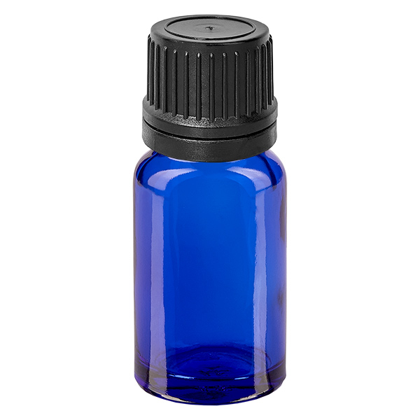 Flacone contagocce da 10 ml 1 mm nero OV BlueL. UT18/10