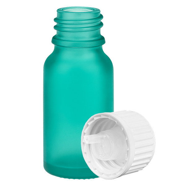 Flacone contagocce da 10 ml 0,9 mm bianco STD GreenL. UT18/10