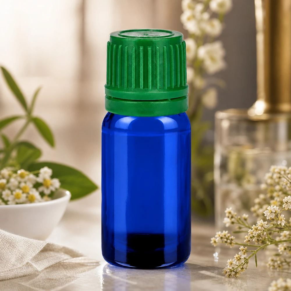 Flacone da 5ml 11mm SV verde OV BlueLine UT18/5 Bottiglia BlueLine da 5 ml con beccuccio di versamento preciso e sistema di chiusura ermetica verde.