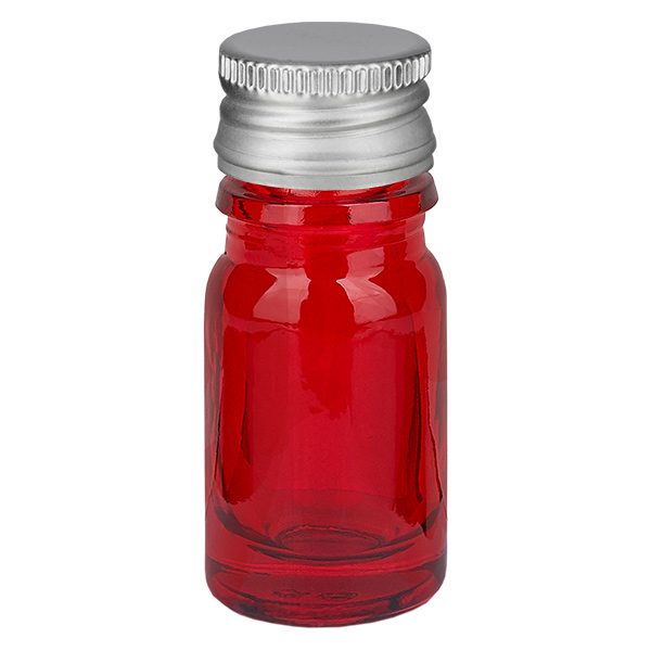 Bottiglia da 5ml 11mm SV alluminio-argento STD RedLine UT18/5