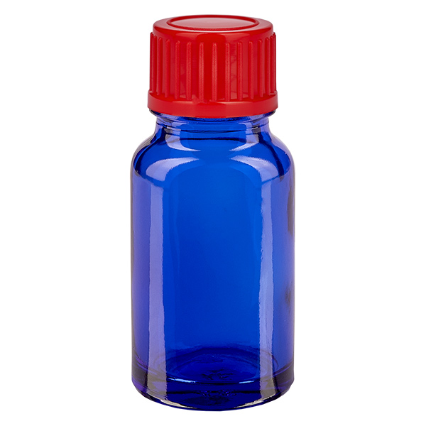 Flacone da 10ml 11mm SV rosso STD BlueLine UT18/10