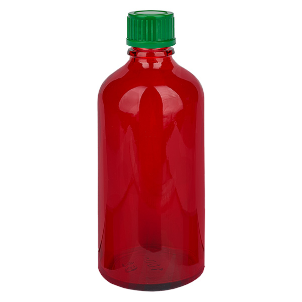 Bottiglia da 100ml 11mm SV verde STD RedLine UT18/100 Bottiglia da 100ml 11mm SV verde STD RedLine UT18/100