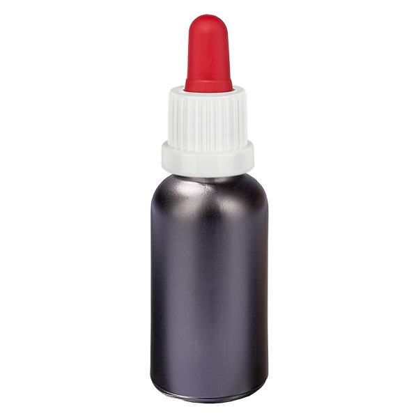Bottiglia per pipette da 30 ml bianco/rosso OV BlackLine UT18/30