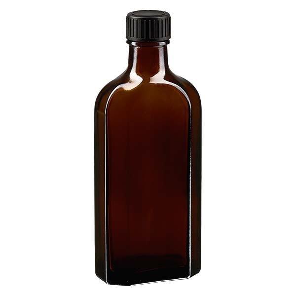 Tappo a vite Meplat marrone da 150 ml con disco di tenuta in EPE Tappo a vite Meplat marrone da 150 ml con disco di tenuta in EPE
