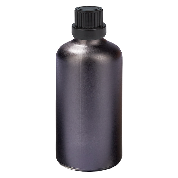 Flacone da 100 ml. 11mm SV nero OV BlackLine UT18/100 Flacone da 100 ml. 11mm SV nero OV BlackLine UT18/100