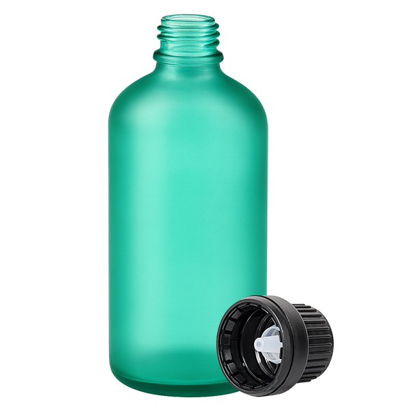 Contagocce da 100 ml fl. 2 mm nero OV GreenLine UT18/100