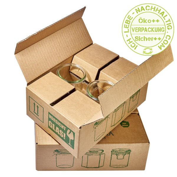 Barattolo da 35ml WECK RR40 con tappo in sughero naturale