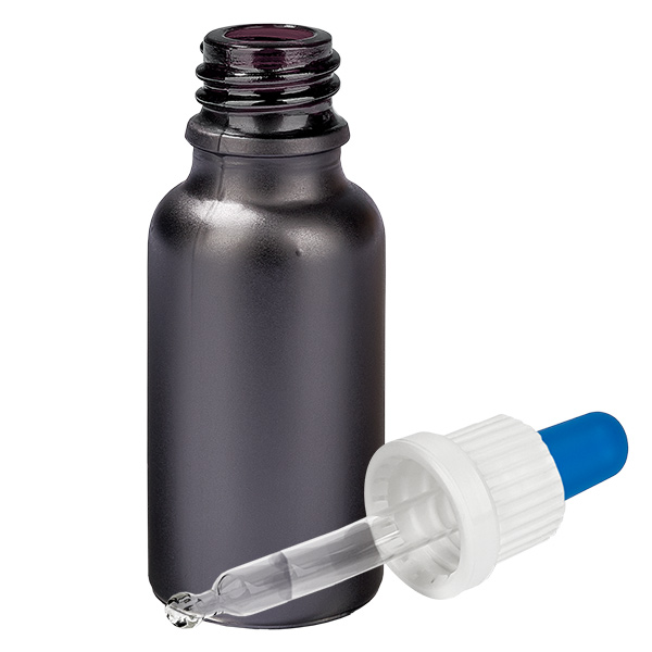 Flacone per pipette da 20 ml bianco/blu OV BlackLine UT18/20