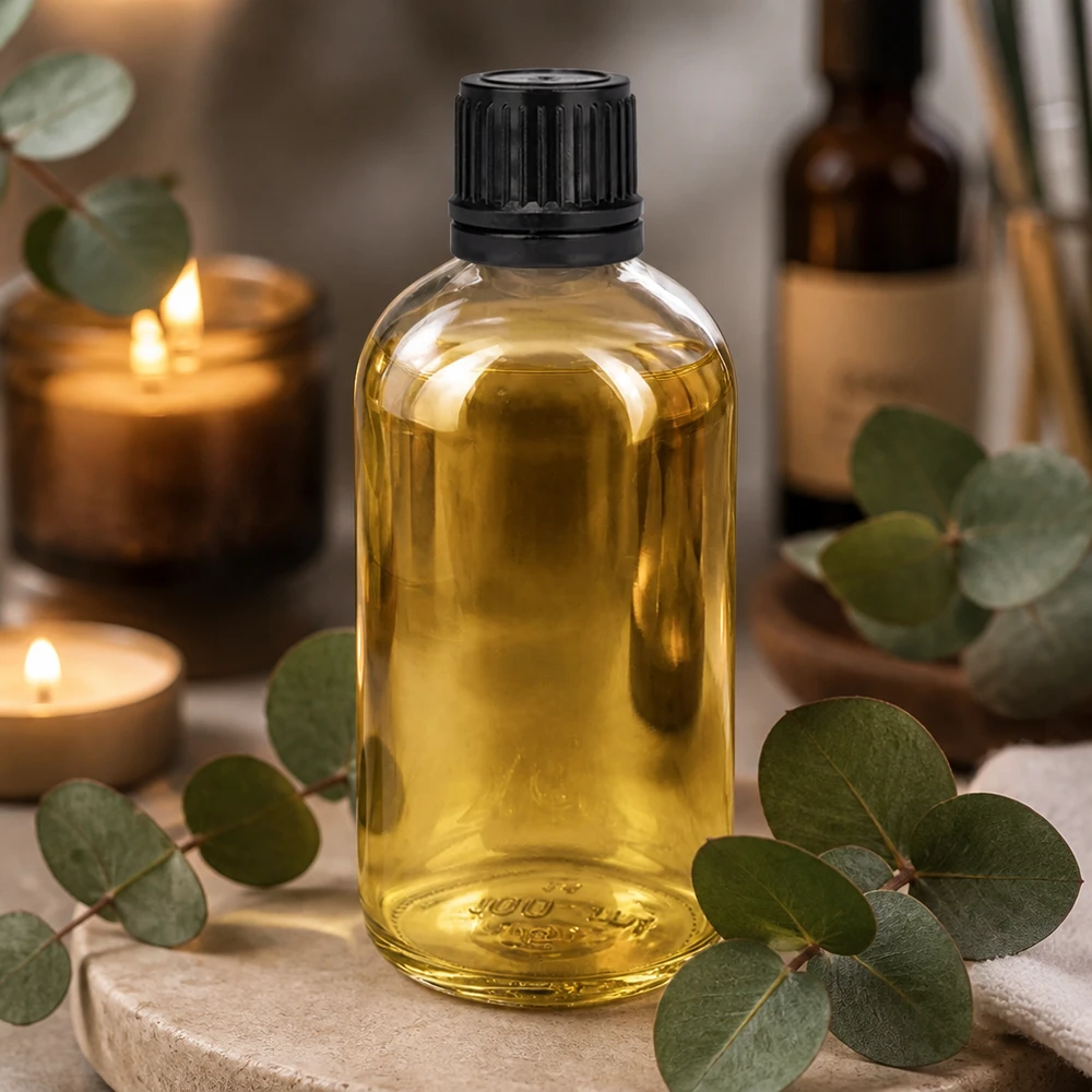 100ml (Globul)Flas. 3mm GR s. STD ClearL. UT18/100 Flacone in vetro trasparente da 100 ml vuoto con tappo contagocce per oli essenziali e cosmetici naturali