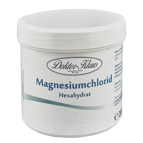 Cloruro di magnesio 200g (E511) Doktor-Klaus Cloruro di magnesio 200g (E511) Doktor-Klaus