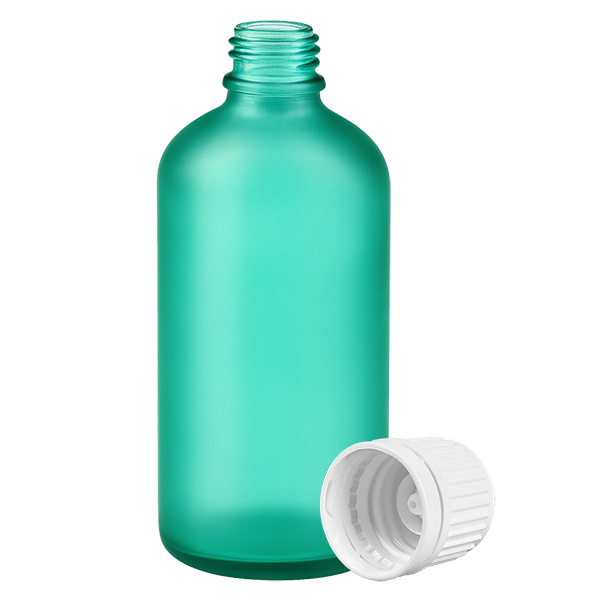 Flacone da 100ml 11mm SV bianco OV GreenLine UT18/100