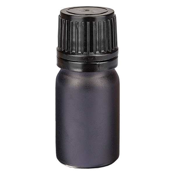 Flacone contagocce da 5 ml 1 mm OV BlackLine UT18/5 Flacone contagocce da 5 ml 1 mm OV BlackLine UT18/5