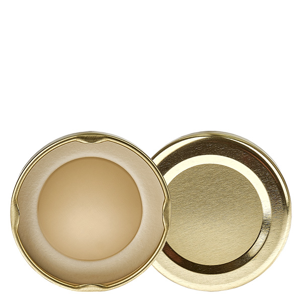 Coperchio BasicSeal da 48 mm oro (TO48) UNiTWIST Coperchio BasicSeal da 48 mm oro (TO48) UNiTWIST
