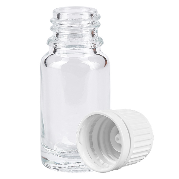 Flacone da 10ml 11mm SV bianco OV ClearLine UT18/10
