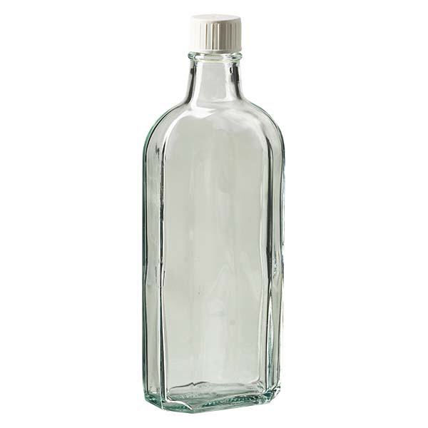 250 ml Meplat tappo a vite trasparente con anello versatore 250 ml Meplat tappo a vite trasparente con anello versatore
