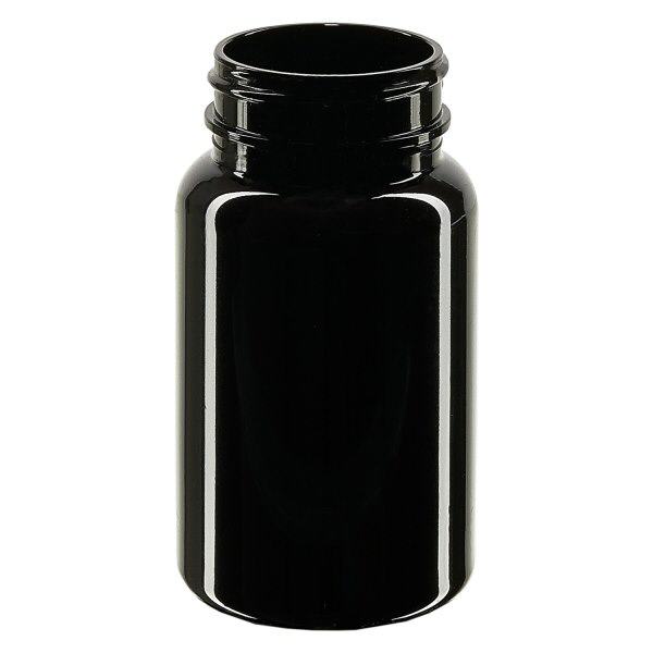 Petpacker 100ml marrone aperto. 38 mm senza coperchio Petpacker 100ml marrone aperto. 38 mm senza coperchio