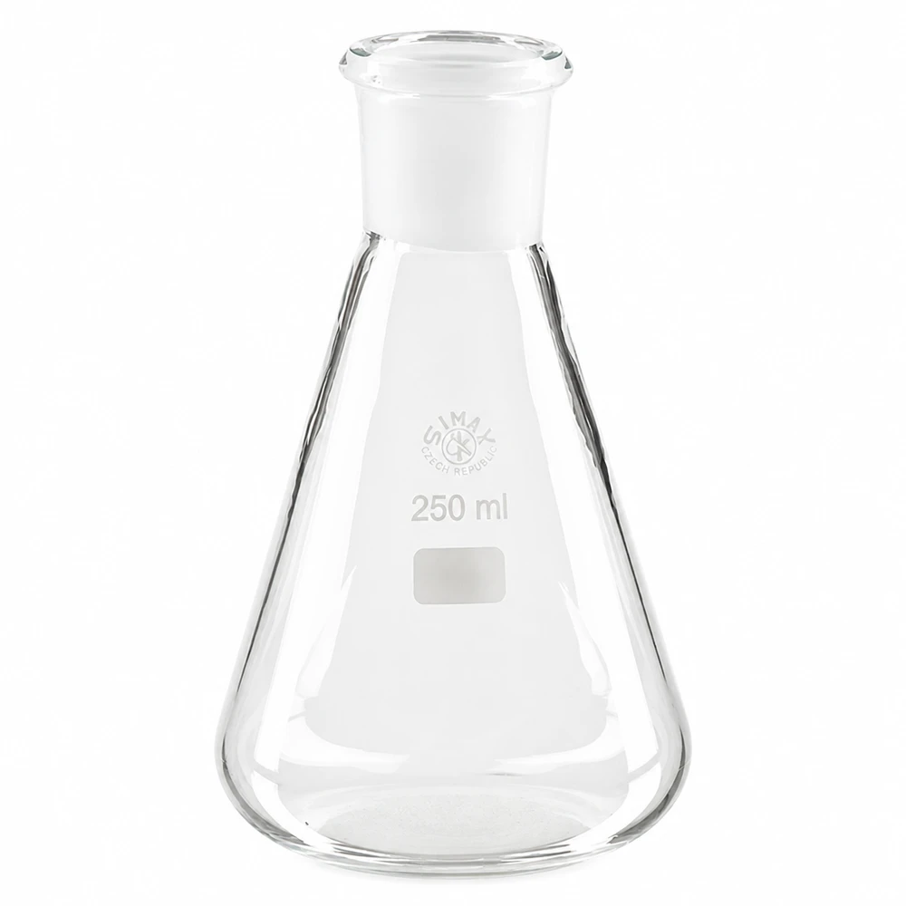 Beuta da 250 ml con giunto standard smerigliato (29/32) Beuta da 250 ml con giunto standard smerigliato (29/32)