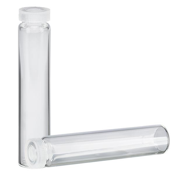 Rotolo di vetro, tubo per essenze in vetro trasparente 2ml Rotolo di vetro, tubo per essenze in vetro trasparente 2ml