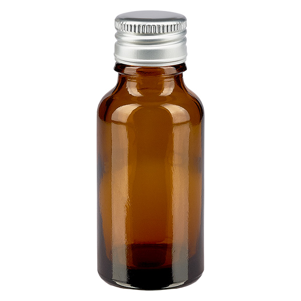 Bottiglia da 20ml 11mm SV Alu-Silb. STD BrownL. UT18/20