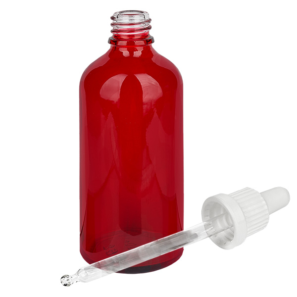 Flacone per pipette da 100 ml bianco OV RedLine UT18/100