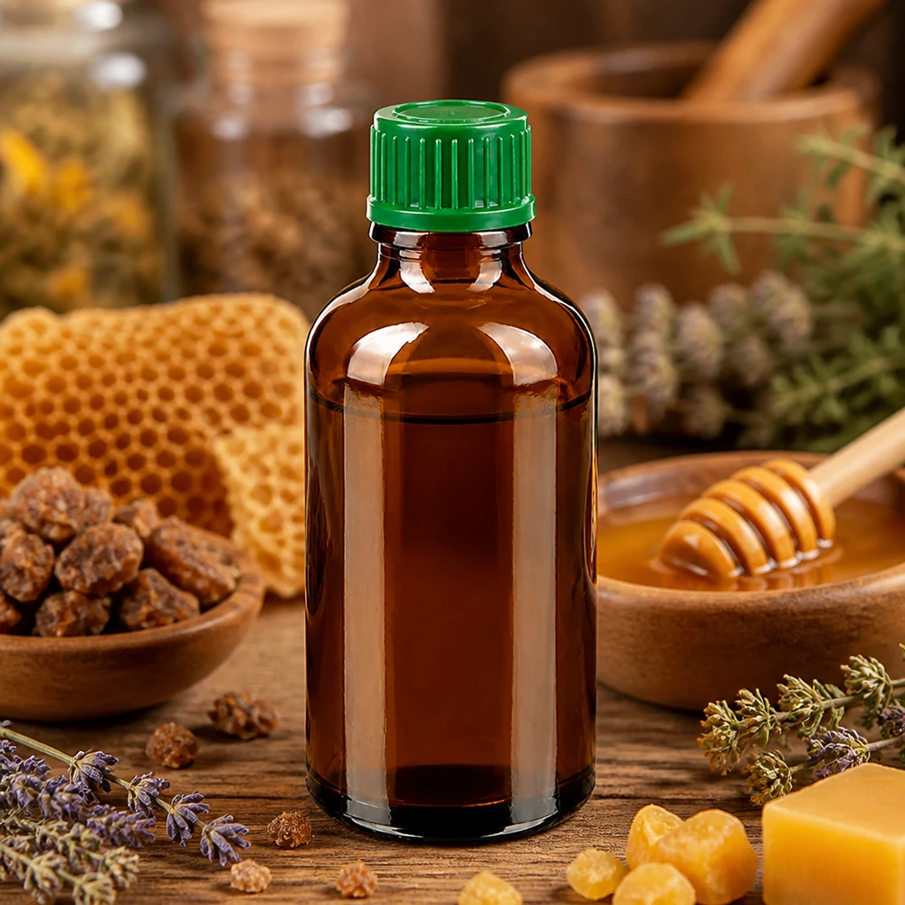 Bottiglia da 50ml 11mm SV verde STD BrownLine UT18/50 Robusto flacone per farmacisti da 50 ml della serie BrownLine con tappo a vite verde e sicuro